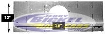 Motor Plate JBRC9002 Universal BB/Chevy